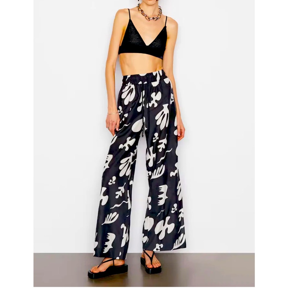 FRAME wide leg lounge pant